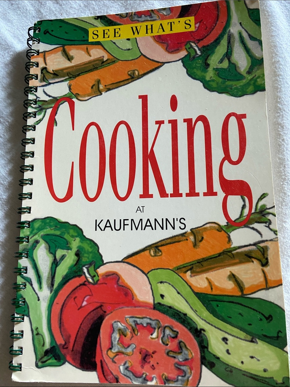 Kaufmann’s Pittsburgh Pennsylvania Western PA Spiral cookbook cookies dessert